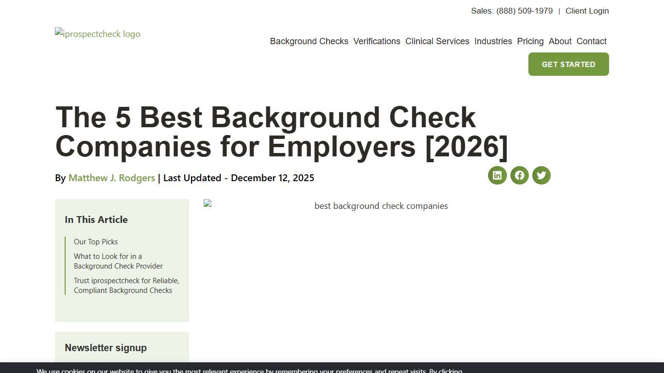 The 5 Best Background Check Companies for Employers [2026]